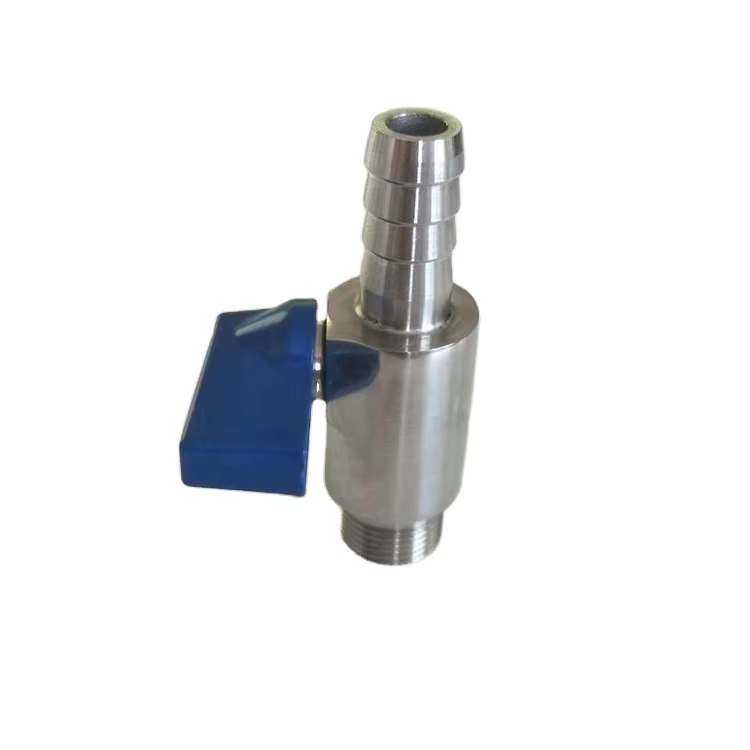 Custom Good Quality Stainless Steel 304 316 Hose Mini Ball Valve with male or female Threads