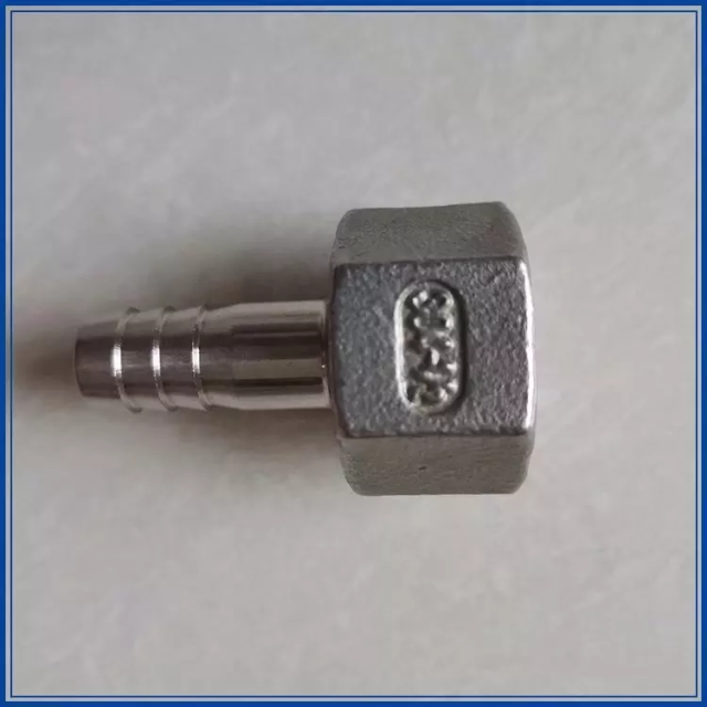 Custom Stainless Steel 304 316 Threaded Hose Nipple