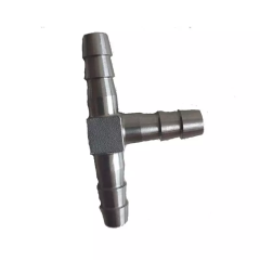φ6-50 Stainless Steel 304 316 T Shaped Hose Tee Fitting