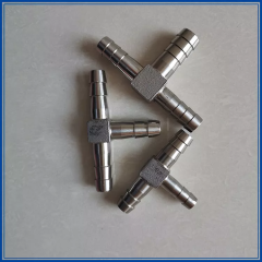 φ6-50 Stainless Steel 304 316 T Shaped Hose Tee Fitting