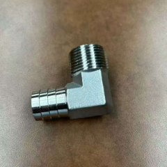 Custom Stainless Steel 304 316 Casting Threaded Hose Elbow Fitting