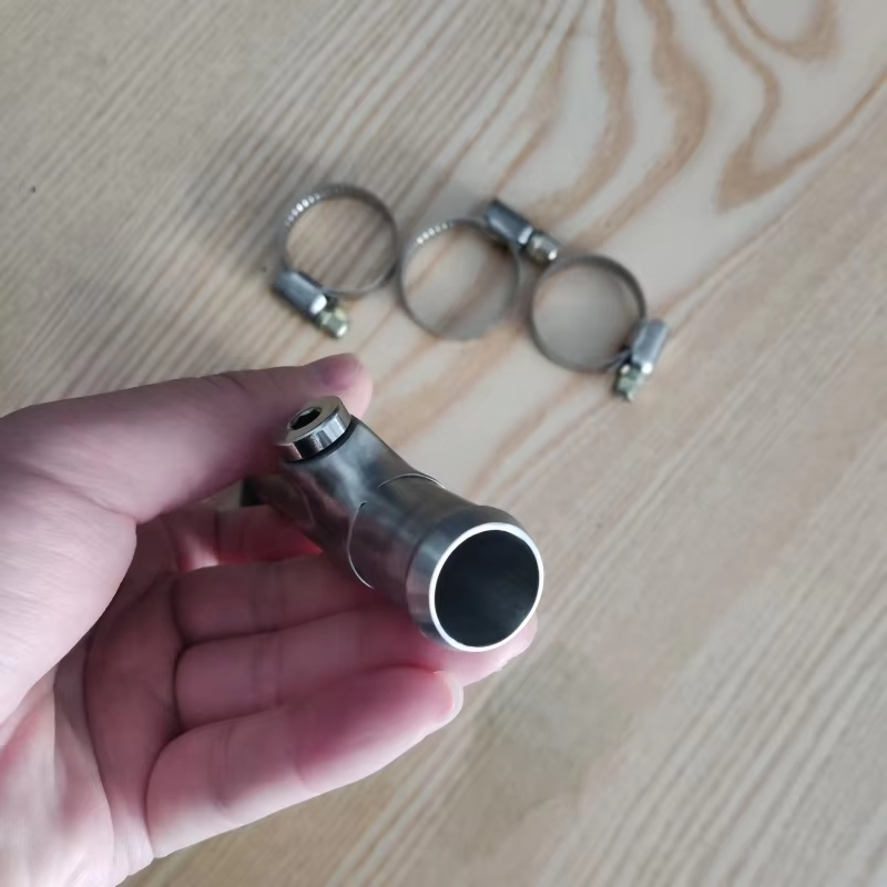 Custom Stainless Steel 304 316 Hose Tail Tee