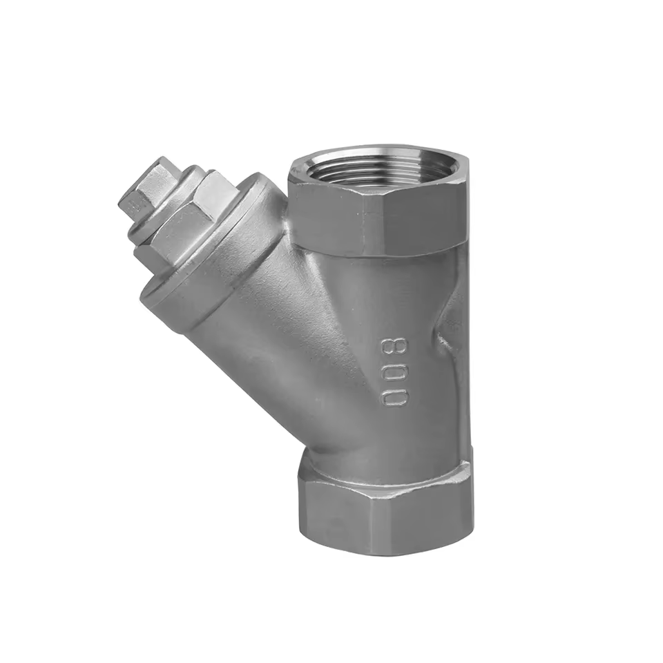 Stainless Steel 304 316 Y Type Strainers with Plug