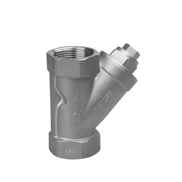 Stainless Steel 304 316 Y Type Strainers with Plug