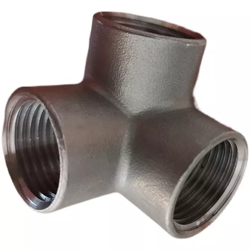 Stainless Steel 304 316 Female Threaded Stereoscopic Tee