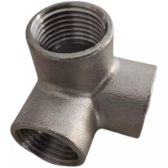 Stainless Steel 304 316 Female Threaded Stereoscopic Tee