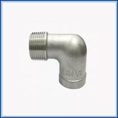 Investment Casting Stainless Steel 304 316 Male and Female Threaded Street Elbow