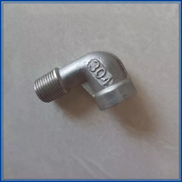 Investment Casting Stainless Steel 304 316 Male and Female Threaded Street Elbow