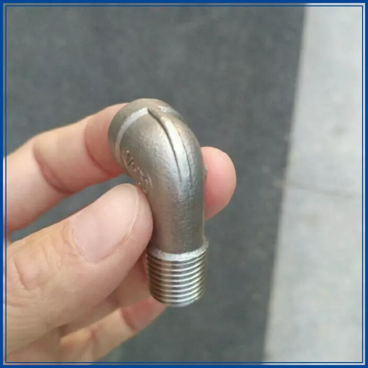 Investment Casting Stainless Steel 304 316 Male and Female Threaded Street Elbow