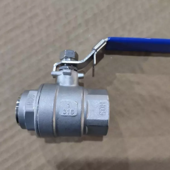 Custom Stainless Steel 304 316 2-Piece Welding Ball Valve