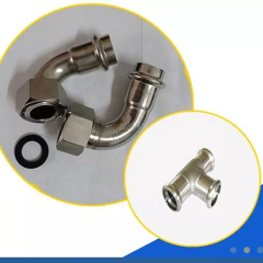 Stainless Steel 304 316 Compression-type Pipe Fittings