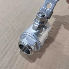 Custom Stainless Steel 304 316 2-Piece Welding Ball Valve
