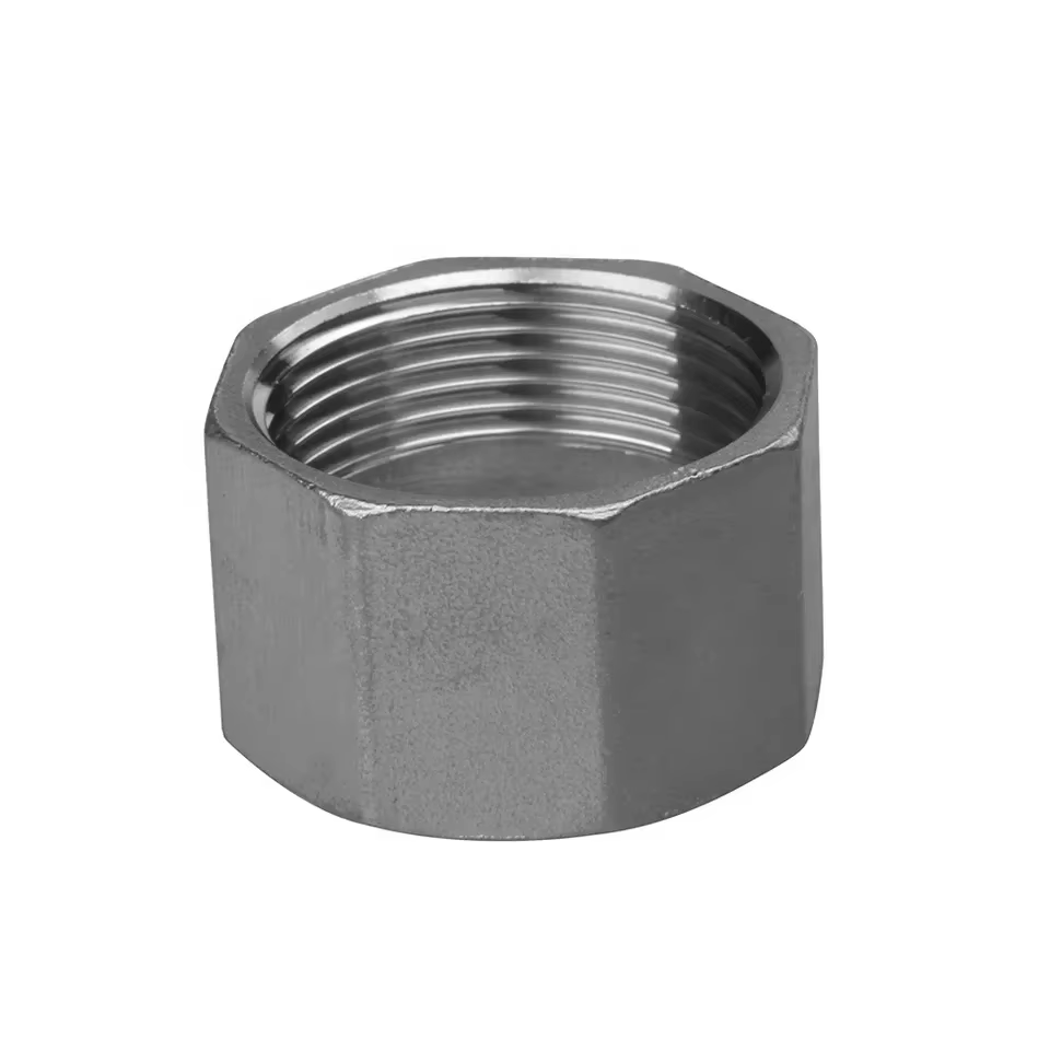 Custom Investment Casting Stainless Steel 304 316 Threaded Hex Cap