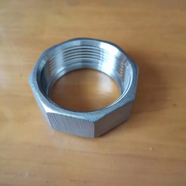 Stainless Steel 304 316 Backnut CF8 CF8M Hex Locknut