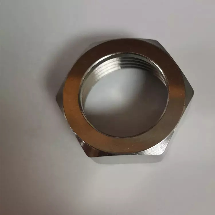 Stainless Steel 304 316 Backnut CF8 CF8M Hex Locknut