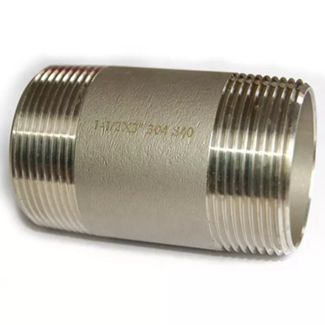 Stainless Steel 304 316 Barrel Nipple
