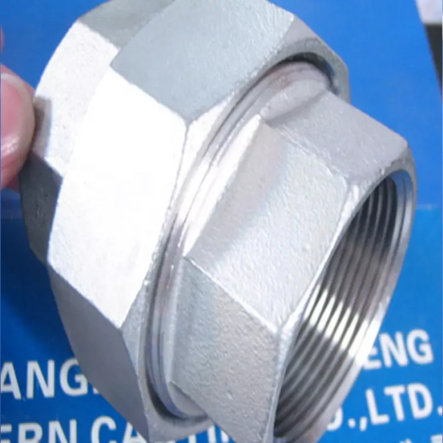 Stainless Steel 304 316 Female Threaded Union