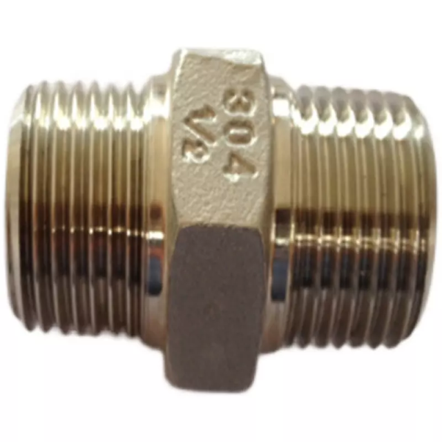 Stainless Steel 304 316 Reducing Hex Nipple
