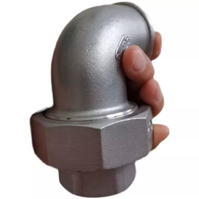 Custom Stainless Steel 304 316 Investment Casting Elbow Union
