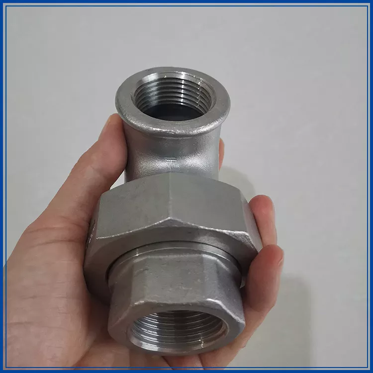 Custom Stainless Steel 304 316 Investment Casting Elbow Union