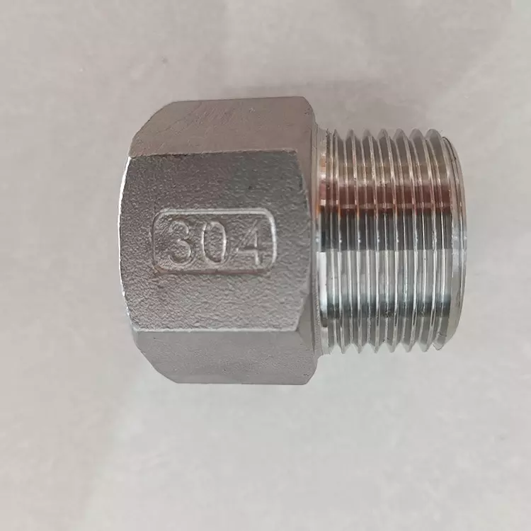 Stainless Steel 304 316 Negative Hex Bushing Male and Female Threaded Bushing Pipe Fittings