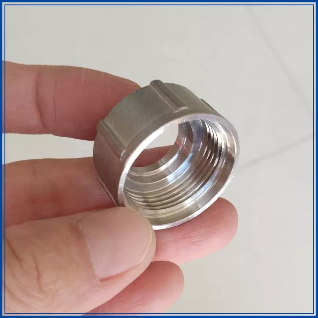 Stainless Steel 304 316 Investment Casting Banded Backnut CF8 CF8M Hex Locknut
