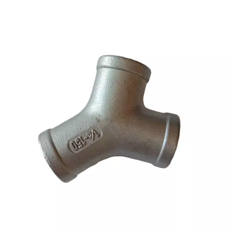 Custom Stainless Steel 304 316 Y Shaped Female Threaded Tee