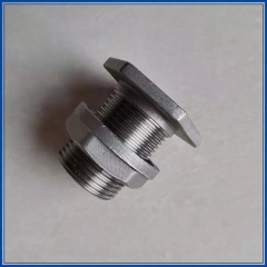 Custom Lost Wax Casting Stainless Steel 304 316 Bulkhead Water Tank Connector