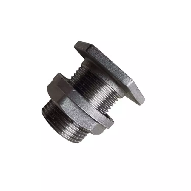 Custom Lost Wax Casting Stainless Steel 304 316 Bulkhead Water Tank Connector