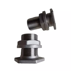 Custom Lost Wax Casting Stainless Steel 304 316 Bulkhead Water Tank Connector