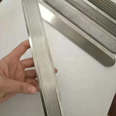 Stainless Steel 304 316 Investment Casting (Silica Sol Precision Casting) Indicator Strip for Road Anti-Slip Strip for Stairs Tactile Indicator Blind Road Stud