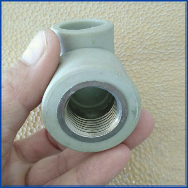 China Suppliers 100% Plumbing Materials 20mm to 110mm Plumbing PPR Stainless Steel Insert Pipe Fittings