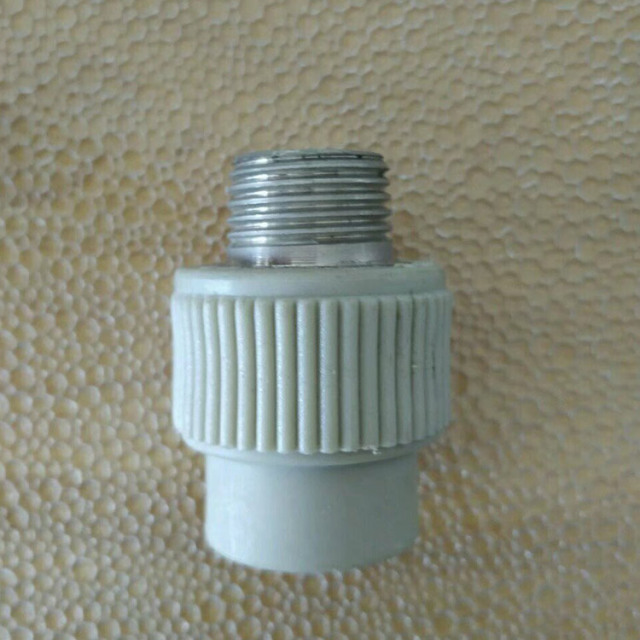 China Suppliers 100% Plumbing Materials 20mm to 110mm Plumbing PPR Stainless Steel Insert Pipe Fittings