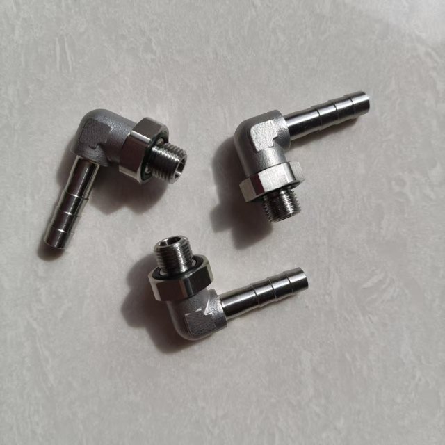 Custom Stainless Steel 304 316 316L Hose Elbow