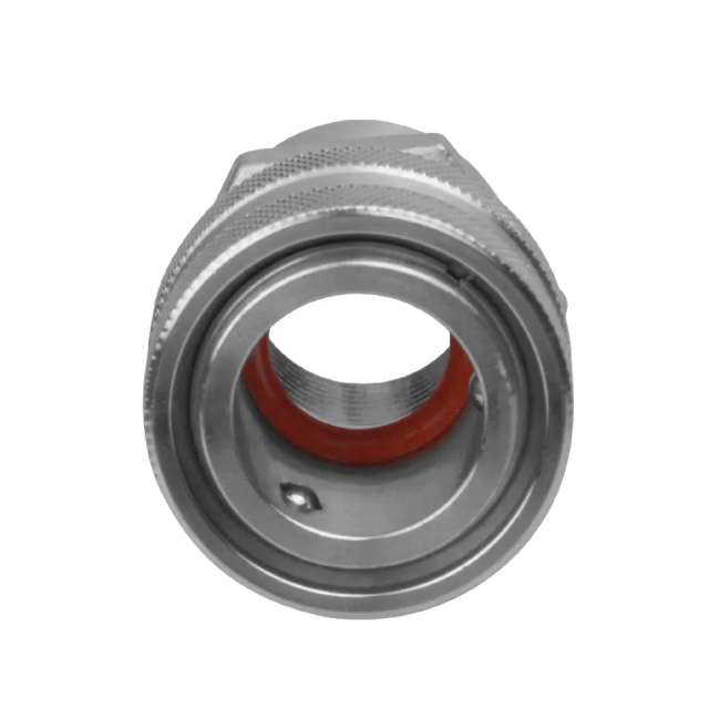 Custom CNC Machining SS304 Female Threaded 1/2 Npt Quick Disconnect Fitting