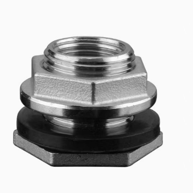 Custom Lost Wax Casting Stainless Steel 304 316 Bulkhead Water Tank Connector