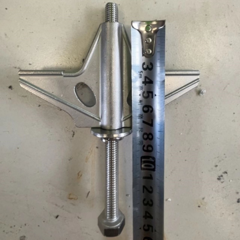 Stainless Steel 304 T-Type Hanging Bolt with Butterfly Lock for Under-Slat Pig Farm Fencing T Anchor