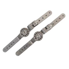 Custom-made Stainless Steel 304 316 Adjustable Metal Locking Knee Joints Medical Hinge Medical Orthopedic Brace with an Adjustable Angle