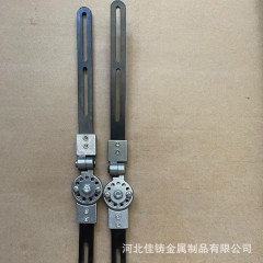 Custom-made Stainless Steel 304 316 Adjustable Metal Locking Knee Joints Medical Hinge Medical Orthopedic Brace with an Adjustable Angle
