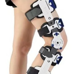 Custom-made Stainless Steel 304 316 Adjustable Metal Locking Knee Joints Medical Hinge Medical Orthopedic Brace with an Adjustable Angle