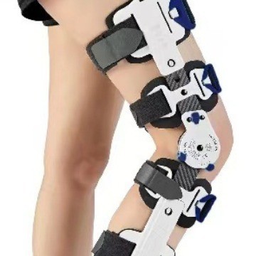 Custom-made Stainless Steel 304 316 Adjustable Metal Locking Knee Joints Medical Hinge Medical Orthopedic Brace with an Adjustable Angle