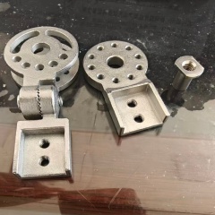 Custom-made Stainless Steel 304 316 Adjustable Metal Locking Knee Joints Medical Hinge Medical Orthopedic Brace with an Adjustable Angle