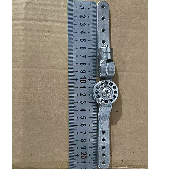 Custom-made Stainless Steel 304 316 Adjustable Metal Locking Knee Joints Medical Hinge Medical Orthopedic Brace with an Adjustable Angle