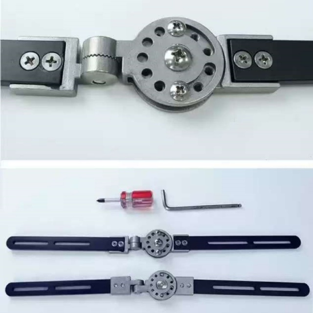 Custom-made Stainless Steel 304 316 Adjustable Metal Locking Knee Joints Medical Hinge Medical Orthopedic Brace with an Adjustable Angle