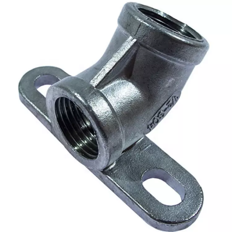 Custom Stainless Steel 304 316 Investment Casting Elbow with Base
