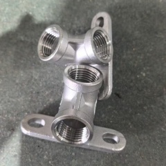 Custom Stainless Steel 304 316 Investment Casting Elbow with Base