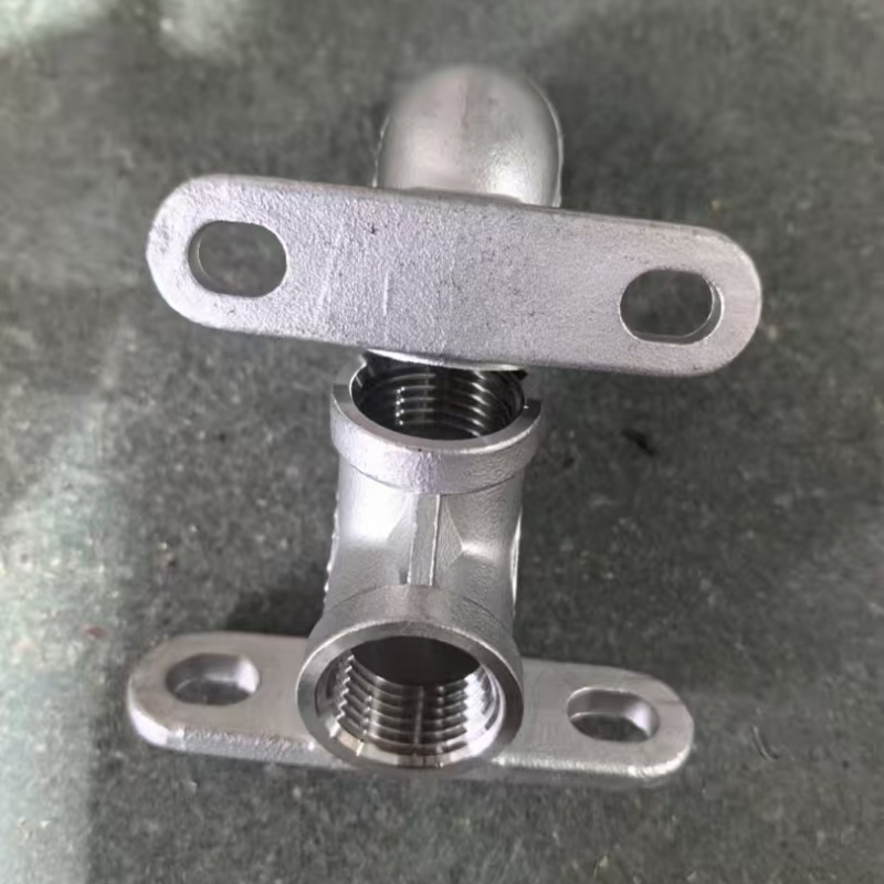 Custom Stainless Steel 304 316 Investment Casting Elbow with Base