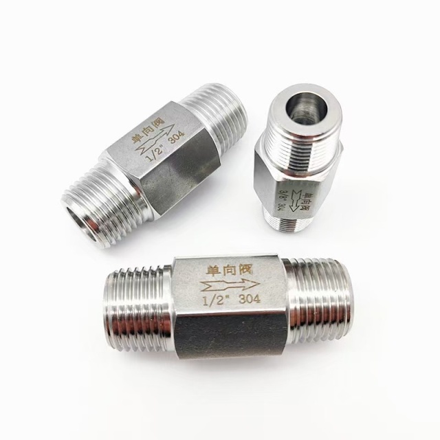 Custom Stainless Steel 304 316 Check Valve
