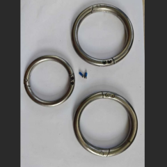 Stainless Steel Cattle Nose Rings Bull Ox Cow Bovine Traction Clasp Farm Animal