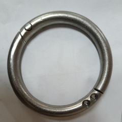 Stainless Steel Cattle Nose Rings Bull Ox Cow Bovine Traction Clasp Farm Animal